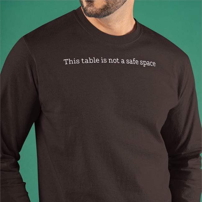 Hot DungeonsAndDragons TTRPG This Table Is Not A Safe Space Shirt YUM DM