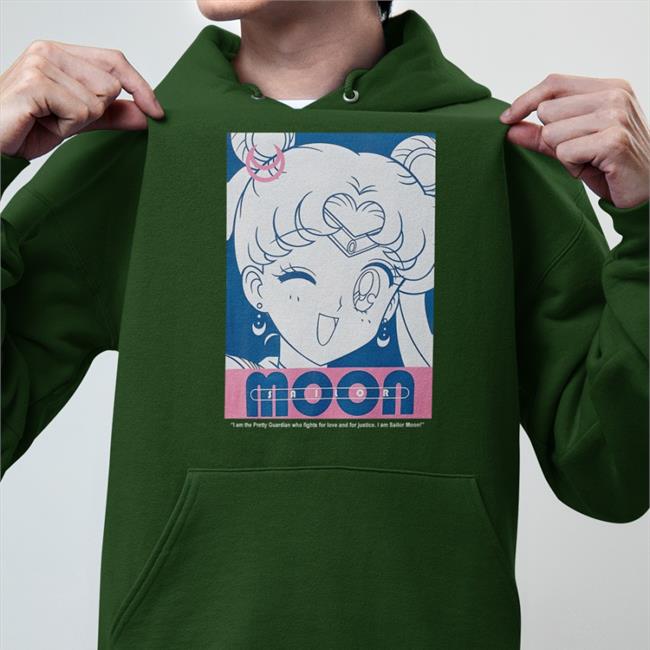 I Am The Pretty Guardian Who Fights For Love And For Justice I Am Sailor Moon Long Sleeve Tee