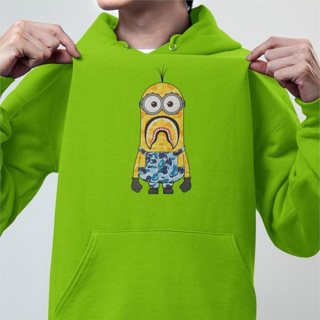 Suprasneakers Merch Bape X Minions Camo Minion Tee By Gnf Outfits