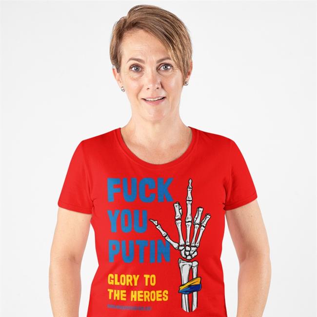 Fuck You Putin Glory To The Heroes T Shirt