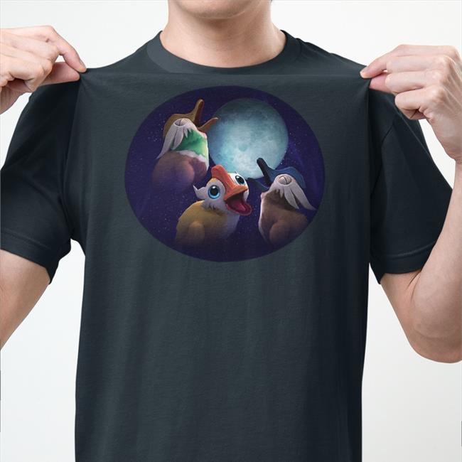 World Of Warcraft Three Duck Moon Tee Shirt