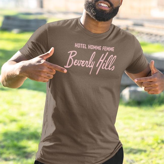 Homme Femme Store Hotel Homme Femme Beverly Hills Long Sleeve Tee Yung Rénzél