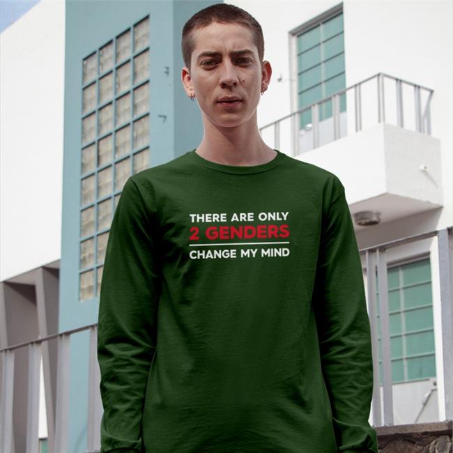 Steven Crowder There Are Only 2 Genders Change My Mind Hooded Sweatshirt