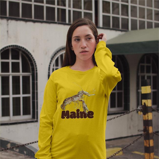 Dank Lobster From Maine Long Sleeve Aaron Reynolds