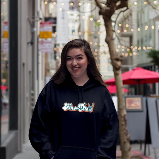 Fins Or Die Hoodie