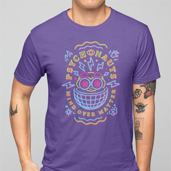 Fangamer Store Psychonauts Mind Over Matter Shirts