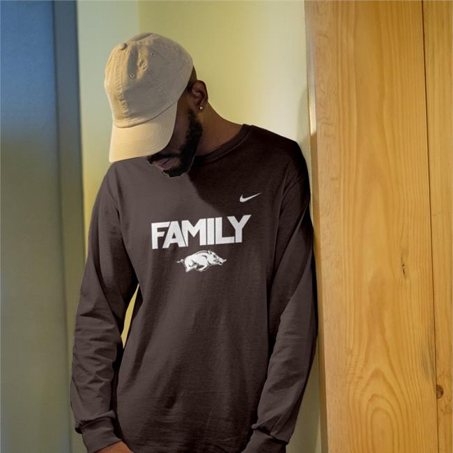 Family Long Sleeve Arkansas Razorback Michael Musselman