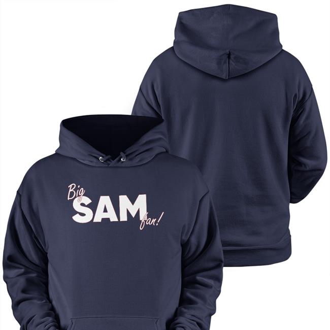 Big Sam Fan T Shirt Red