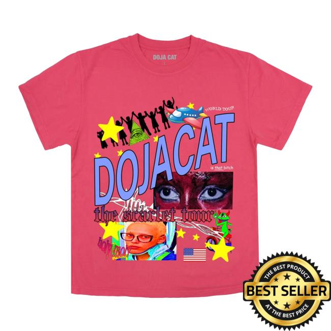 Doja Cat The Scarlet Tour Merch Meme Crewneck Sweatshirt