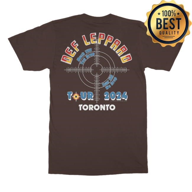 Toronto, ON 2024 Tour Shirt - Def Leppard Official Store