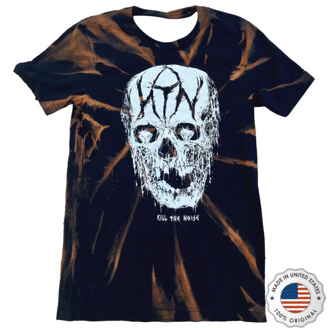 Kill The Noise Official Shop Black Metal Reverse T Shirt