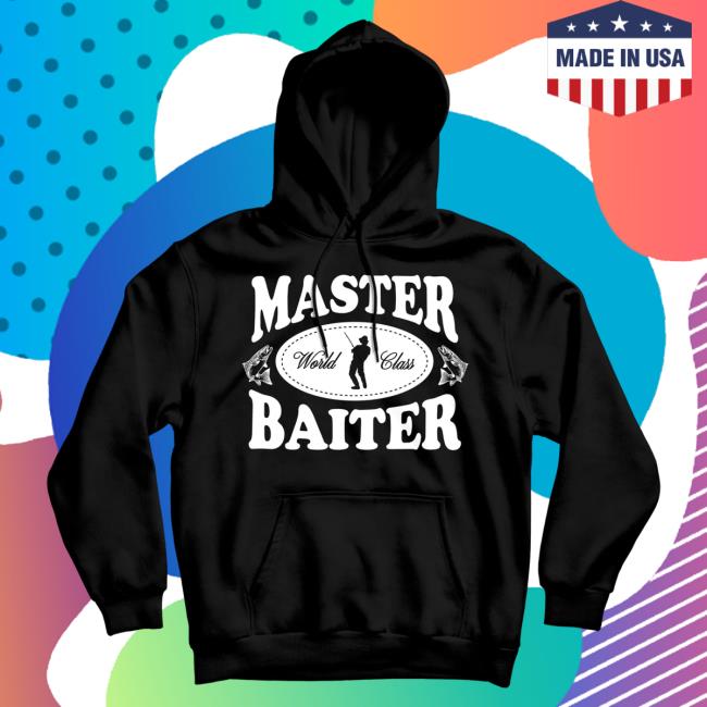 Official Danny Duncan Merch Store Danny Duncan Master Baiter Black Pullover Hoodie Danny Duncan Apparel Clothing Shop DannyDuncan