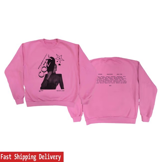 Official Amazon Music Delivers Drop 4.0 Of 'Renaissance World Tour' Pullover Crewneck Sweatshirt - Amazon Music