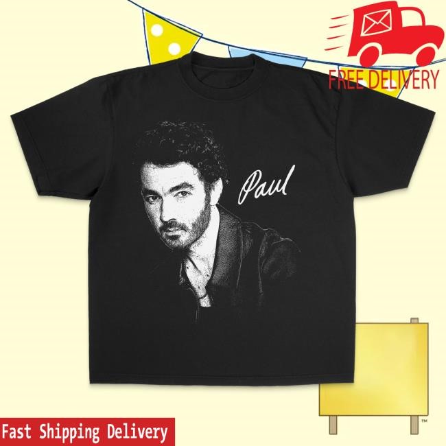 Official Jonas Brothers Paul Photo Tshirt