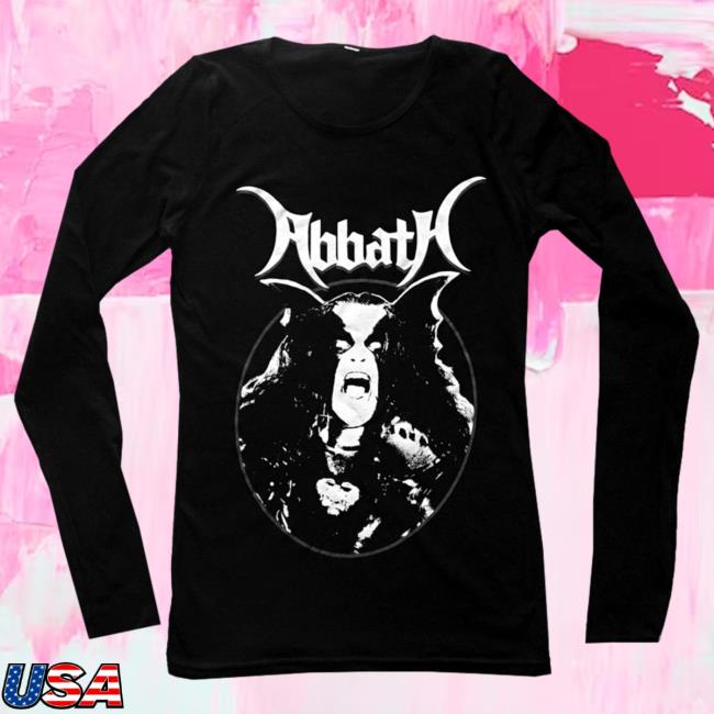 Official Kings Road Merch Store Abbath Classic Women's Long Sleeve Shirt (Black) Kings Road Shop