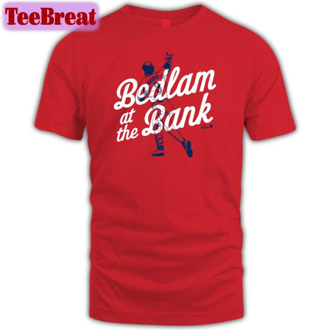 John Clark Bryce Harper Bedlam At The Bank T Shirt Breakingt Merch