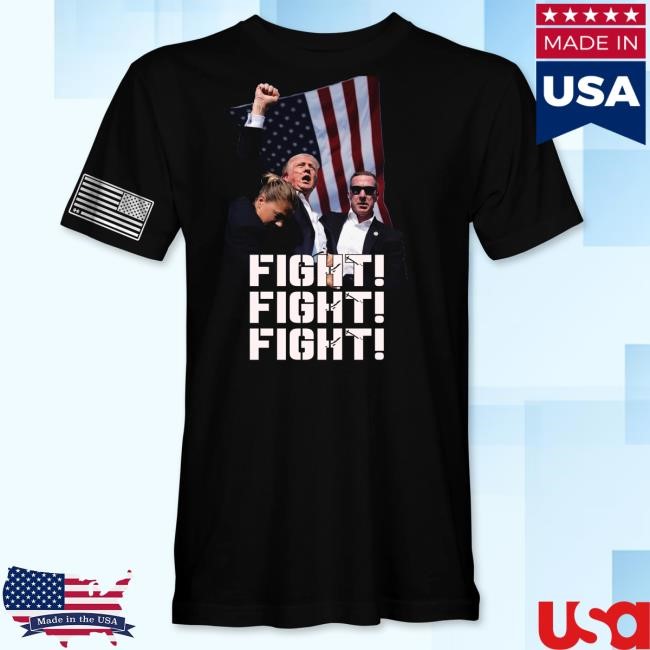 Official HodgeTwins Merch Store Keith and Kevin Trump Fight, Fight, Fight T Shirt