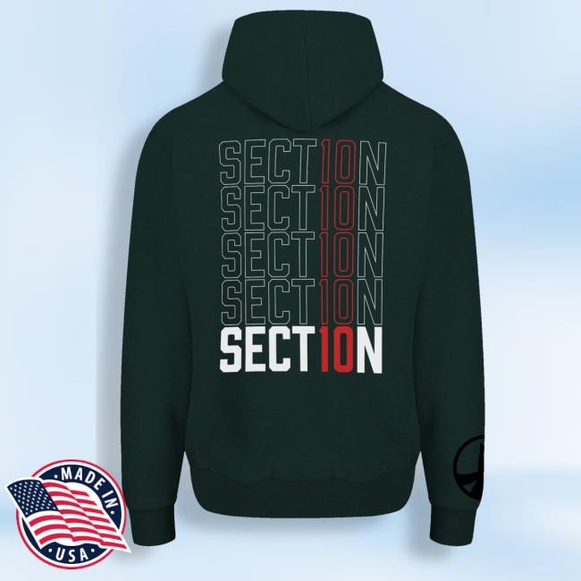 Repeating Sweatshirt Hoodie Shop – Section 10 Merch