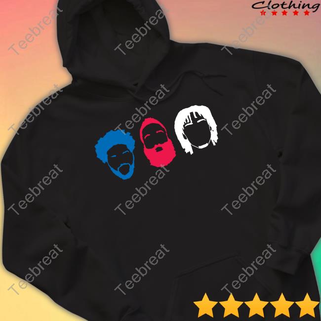 Joel Embiid James Harden Tyrese Maxey Shirt