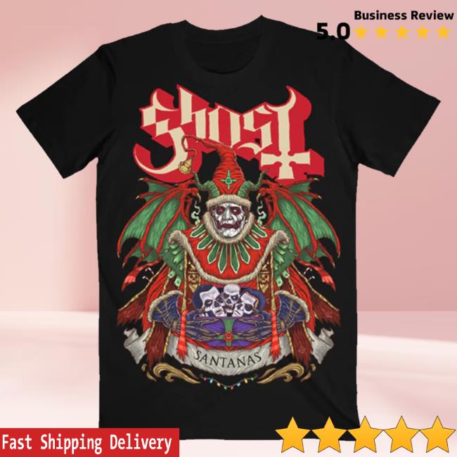 Official Ghost Band Rock Backstreet Merch Store Shop Yuletide Feast T-Shirts Backstreetmerch
