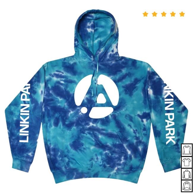 Official Linkin Park Merch Store Shop Linkin Park FZ Tie Dye Hoodies LinkinPark