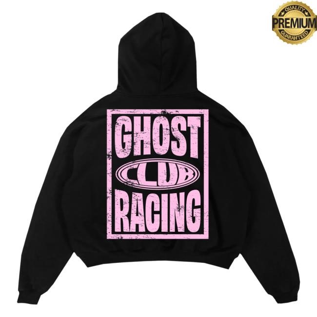 Official Ghost Racing Apparel Ghost Racing GRC PINK Hoody - Black