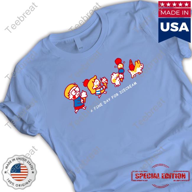 A Fine Day For Ice Cream Tee Shirt