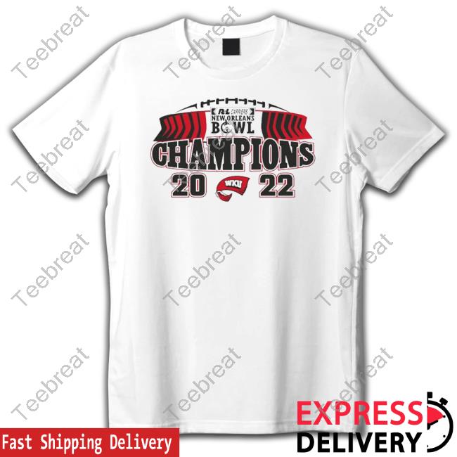 Official Western Kentucky Hilltoppers 2022 New Orleans Bowl Champions Long Sleeve T Shirt