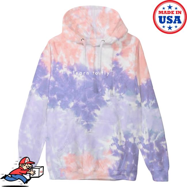 Official Merch Bar Surfaces Store Learn To Fly - Tie Dye Crew neck Sweatshirt MerchBar Shop