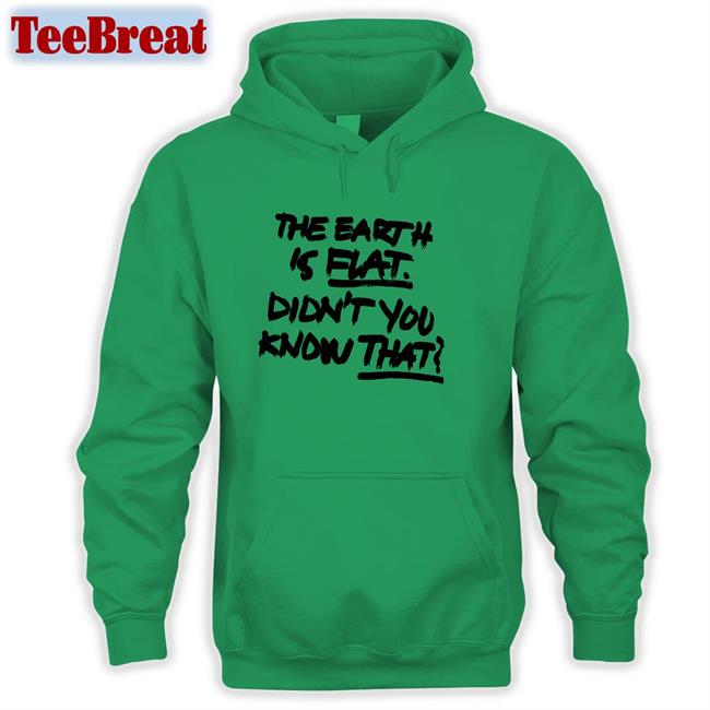 Min Yoongi The Earth Is Flat Didn't You Know That Sweatshirt