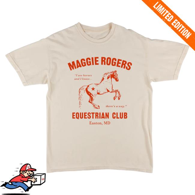 Official Maggir Rogers Merch Maggir Rogers Equestrian Club T Shirt Maggir Rogers Apparel Clothing MaggirRogers