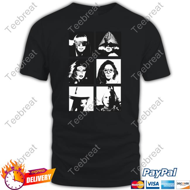 Warhol Killer Gaga Face Hoodies