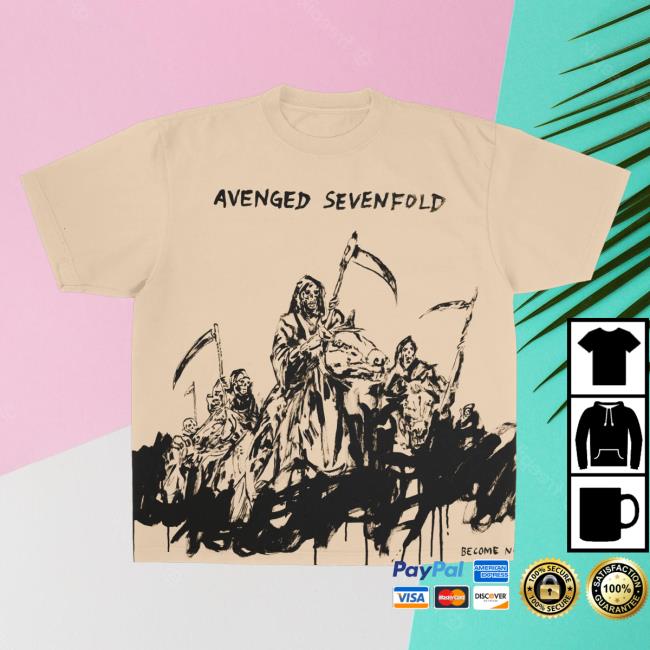 Official Avenged Sevenfold Merch A7xworld Store A7x World Become Nothing T Shirt AvengedSevenfold Shop