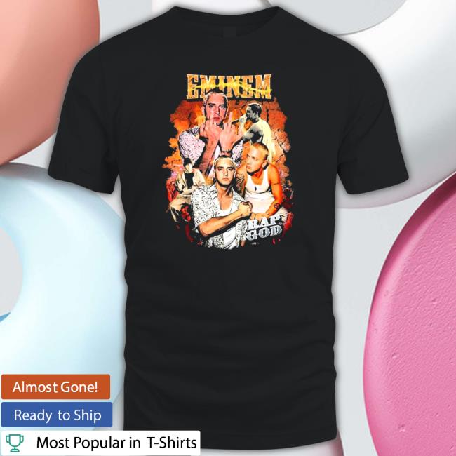 Official College Rap God Eminem The Legend Rapper Shirt
