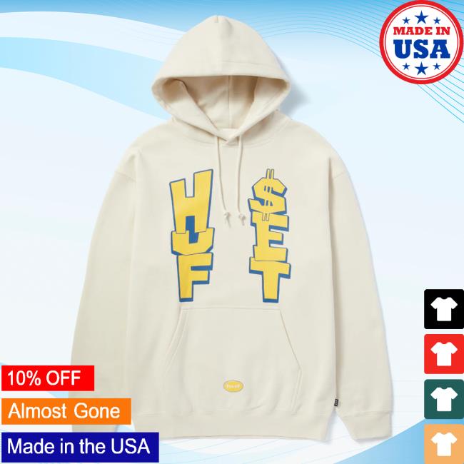 Official Huf Worldwide Store Shop Huf Anthem Crew neck Sweatshirt Bone