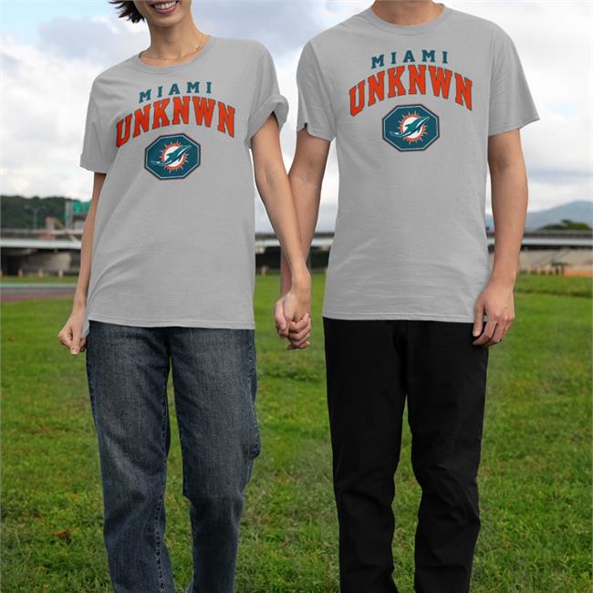 Miami UNKNWN T Shirt Miami UNKNWN Hoodie Miami Dolphins