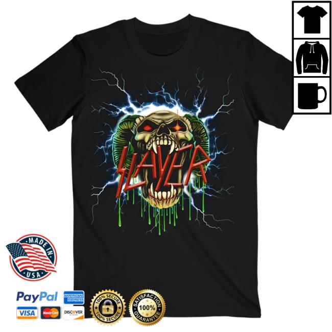 Slayer Clothing Store Shop Merch Electric Demon New Shirt