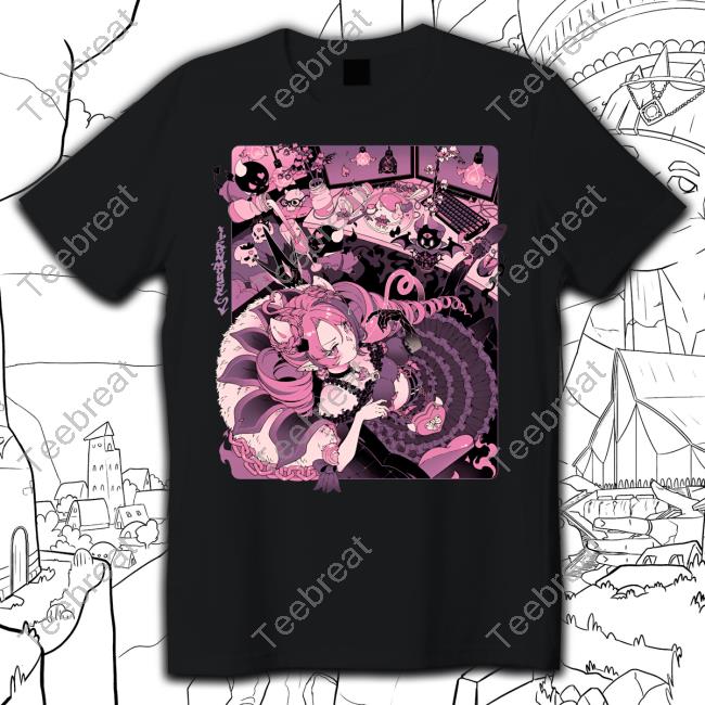 Vshojo Paperlarva X Ironmouse T-Shirt