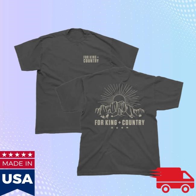 For King + Country Desert Shirt - For King And Country Merch
