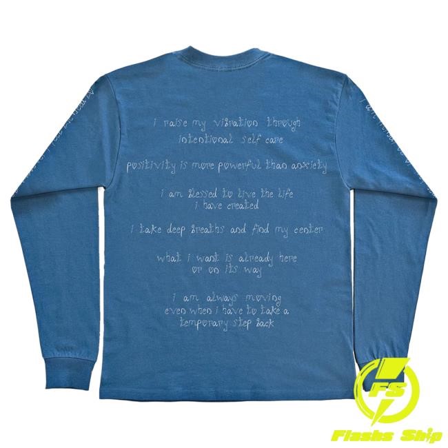 Official Becky G Merch Store Becky G Affirmations Long Sleeve Tees BeckyG