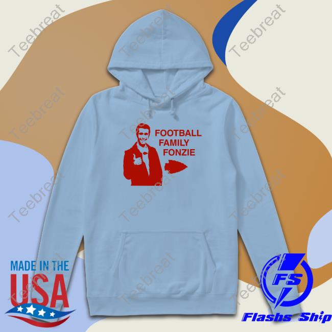 Travis Kelce Football Family Fonzie Tee Shirt Aaron Ladd