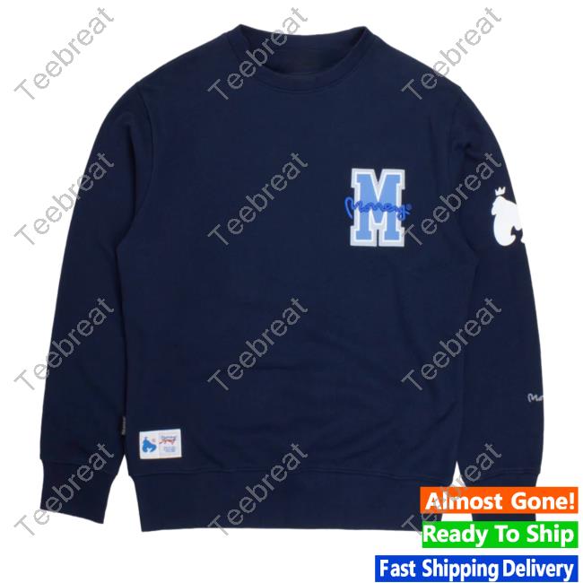 Official Money Clothing Big M Sweaters Navy