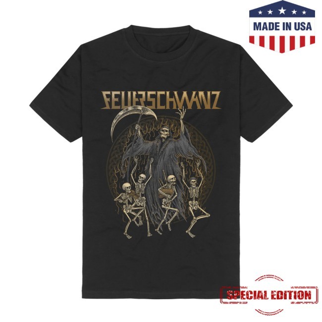 Feuerschwanz Store Tee Shirt Knochenkarussell
