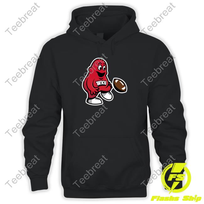 Official Western Kentucky Nil Store Big Red Helmet Collection Desperado Shirt