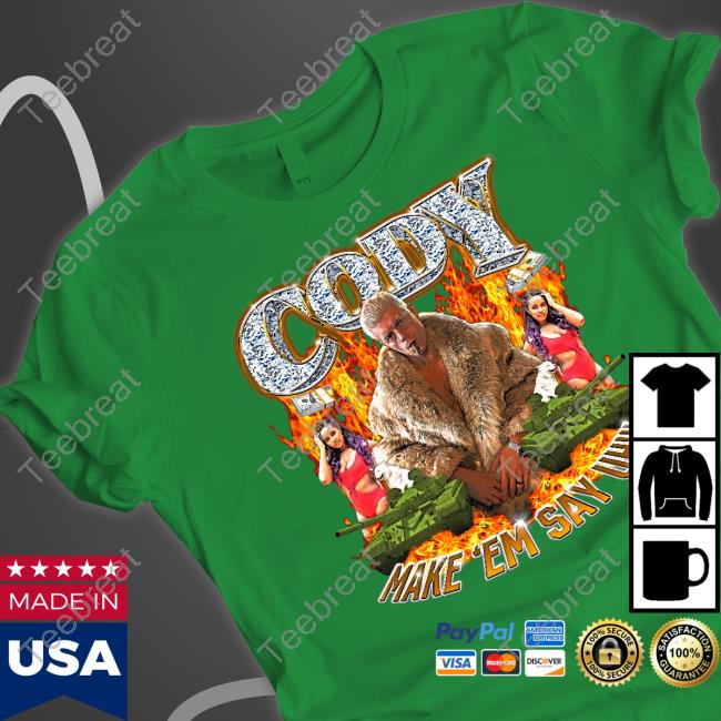 Cody Make Em Say Uhh Covalent TV WWE Sweatshirt