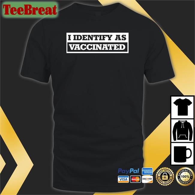The Babylon Bee Shop I Identify As Vaccinated Hooded Sweatshirt