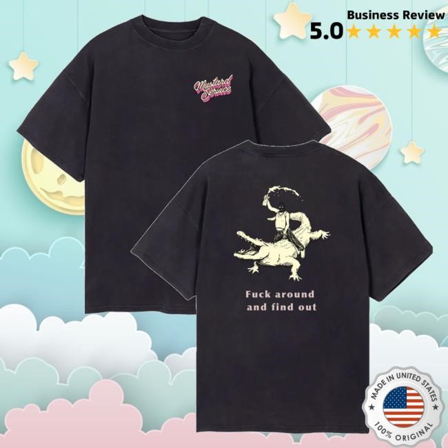 Official Hello Merch Mustard Service FAFO Gator Top Shirt HelloMerch