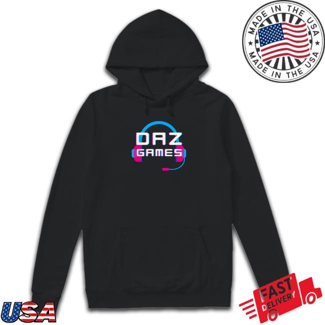 Official Daz Black Merch Daz Games Headphone Sweatshirt
