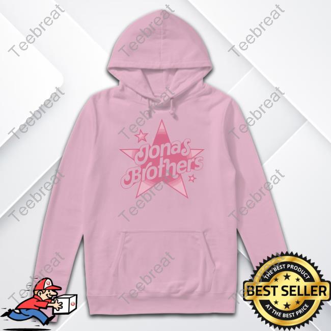 Jonas Brothers Pink Stars Tee
