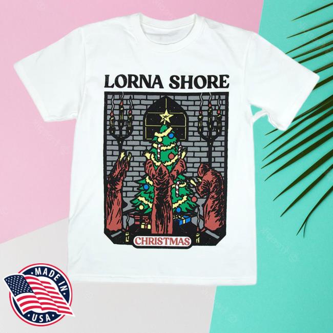Lorna Shore Merch Lorna Shore Retro Christmas 2023 Long Sleeve Shirt
